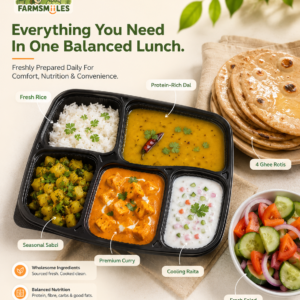 Farmsmiiles Monthly Lunch Plan – 26 Days Subscription