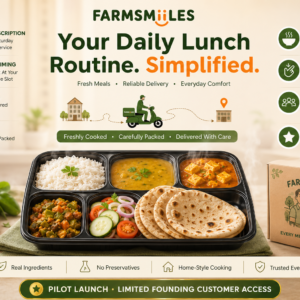 Farmsmiiles Monthly Lunch Plan – 26 Days Subscription